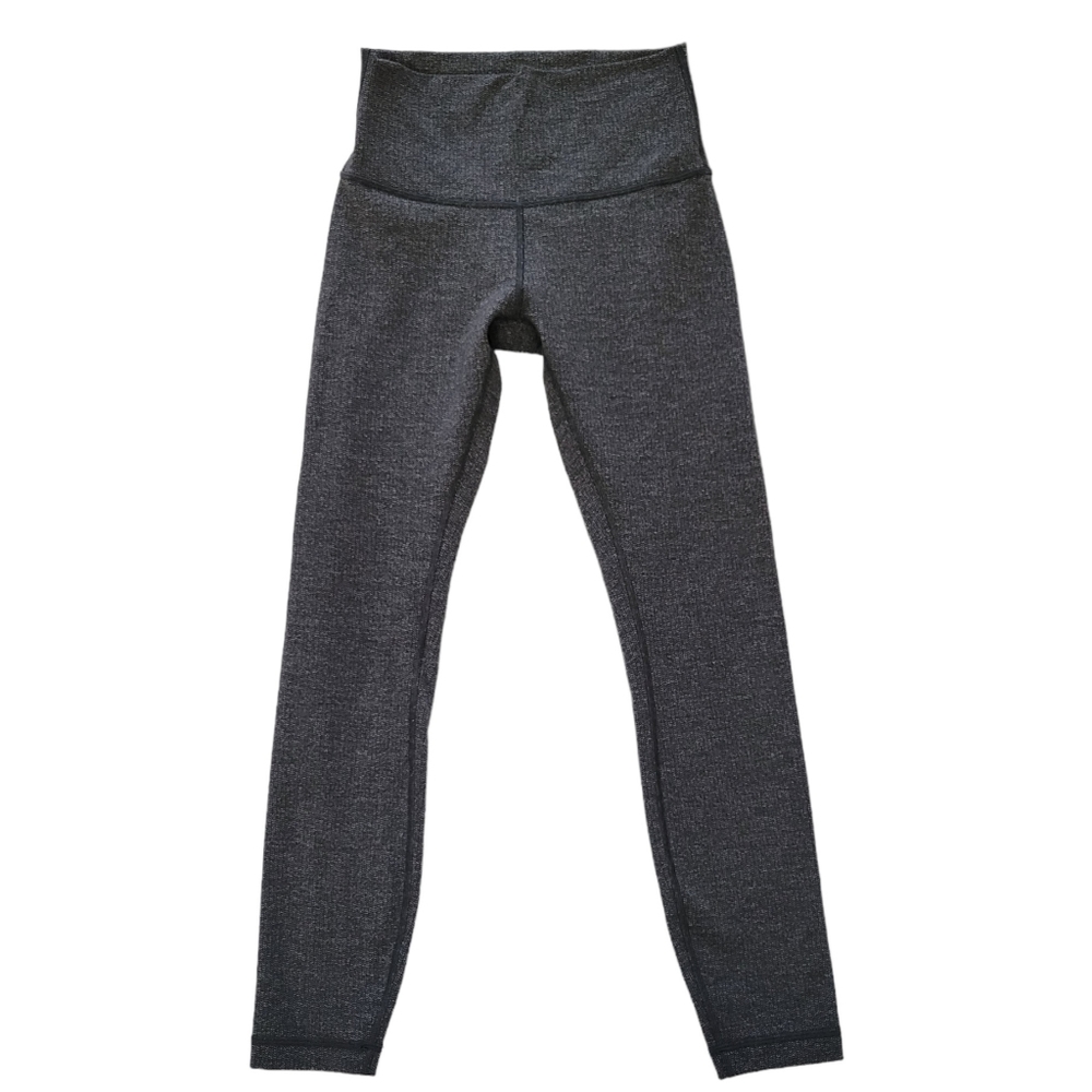 Lululemon Wunder Under High Rise 7/8 Knit Tights Leggings Luon